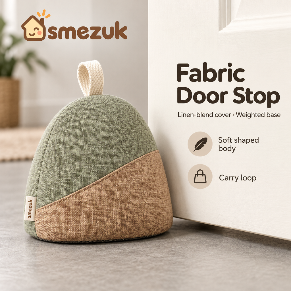 SMEZUK Soft Fabric Door Stop detail 2
