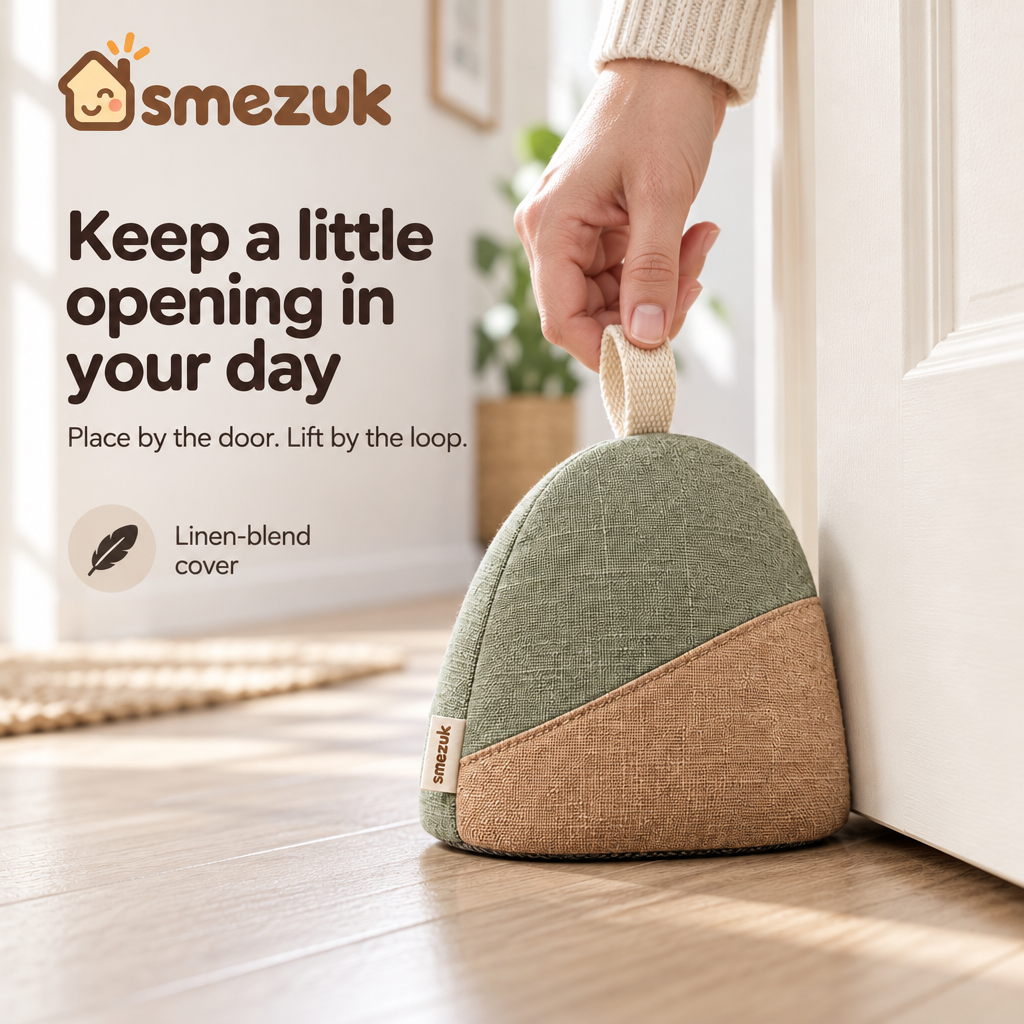 SMEZUK Soft Fabric Door Stop detail 3