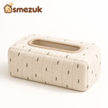 SMEZUK Padded Tissue Box Cover main view