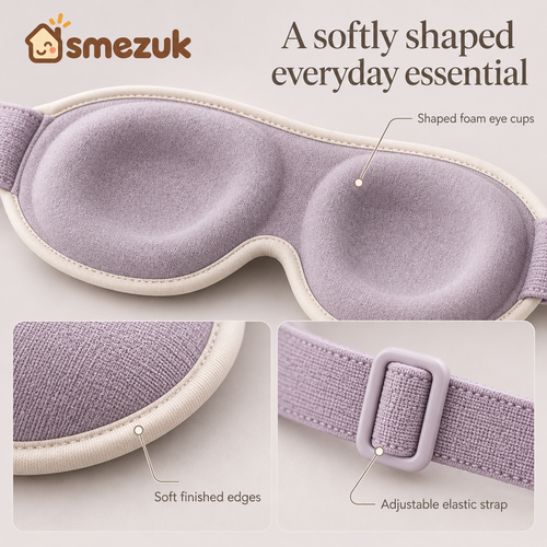 SMEZUK Contoured Sleep Mask detail 1