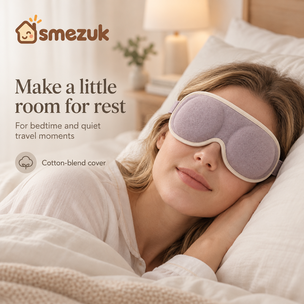 SMEZUK Contoured Sleep Mask detail 2