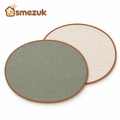 SMEZUK Round Woven Placemat Set main view